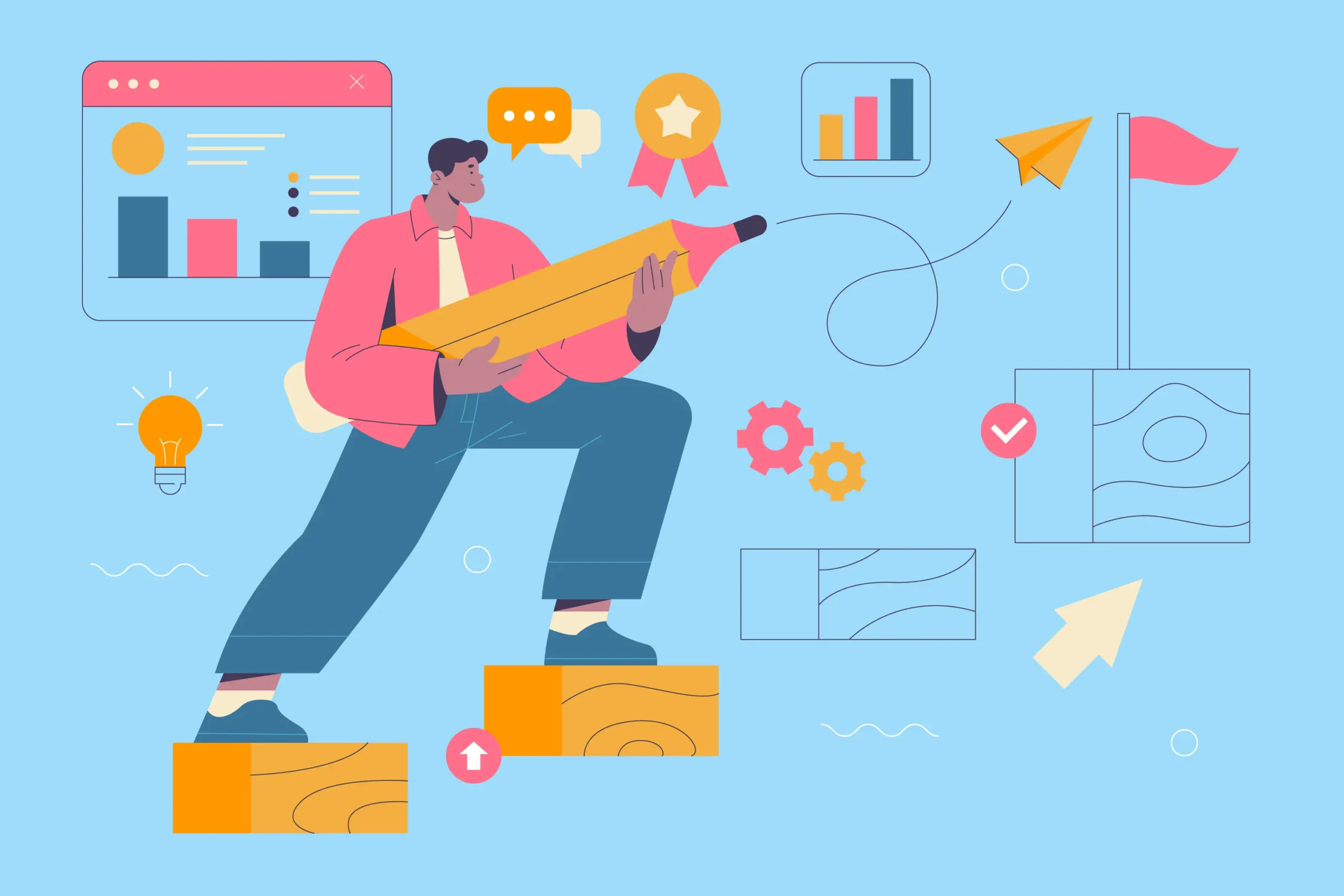 How do you track progress in your business?