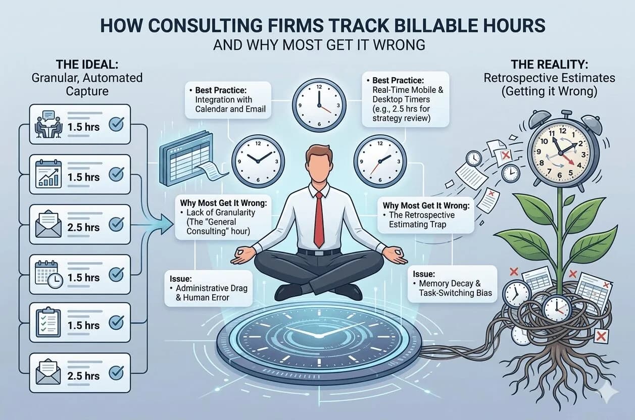 How Consulting FirmsTrack Billable Hours(And Why Most Get It Wrong)