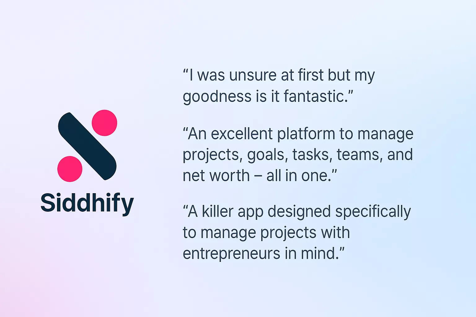 SaaS style image with Siddhify logo and three tool reviews.